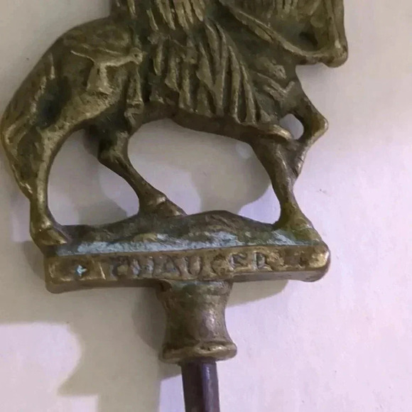Chaucer  Brass Corkscrew - Picture 3 of 5